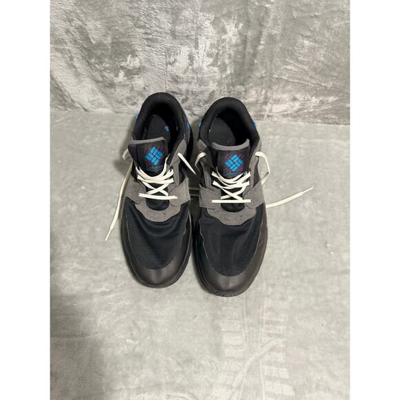 Columbia Trailstorm Sneakers Black Gray Suede Mesh Shoes Men\'s Size 13 main image 5